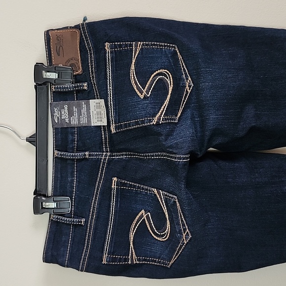 Silver Jeans suki jegging 30 x 31 dark wash jeans - Picture 8 of 10